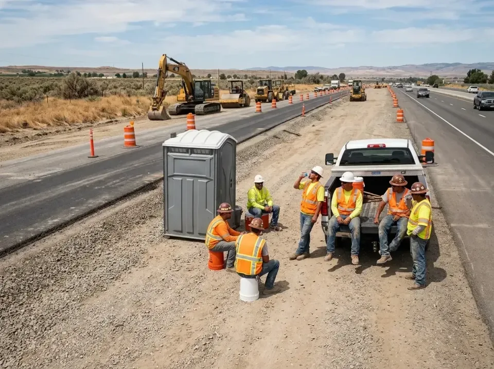 highway-road-construction-crew-007 — frequently asked questions, Porta Potty and Restroom Rentals in Mountain View, HI